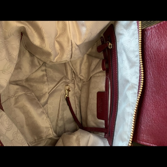 Michael Kors Burgundy Bag - Picture 7 of 8